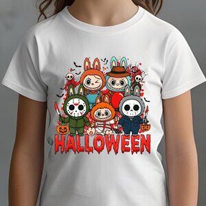 Labubu Halloween Graphic T-shirts